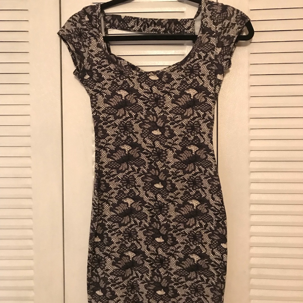 Tight mini dress